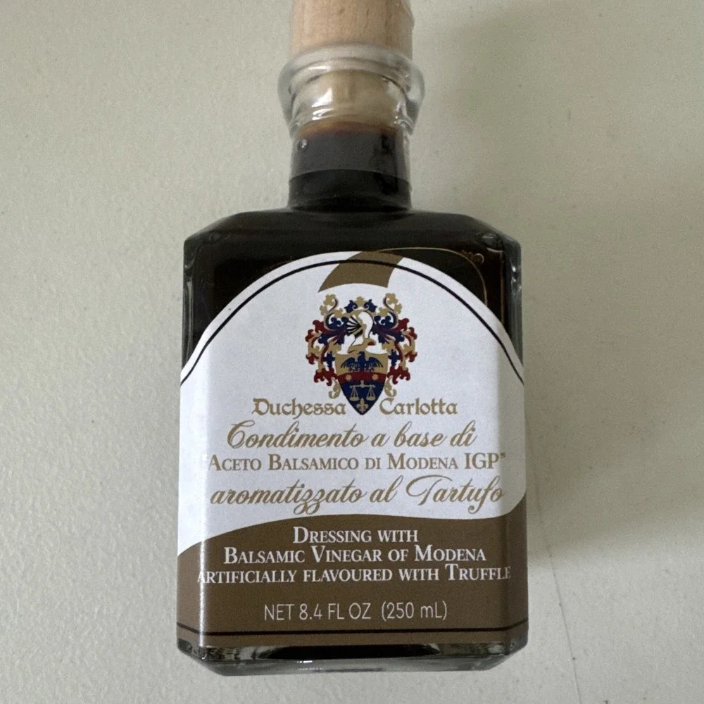 Duchessa Carlotta Truffle Balsamic Vinegar Modena IGP 8.4 oz 250ml Italy